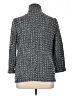 NANETTE Nanette Lepore Houndstooth Gray Coat Size XL - photo 2