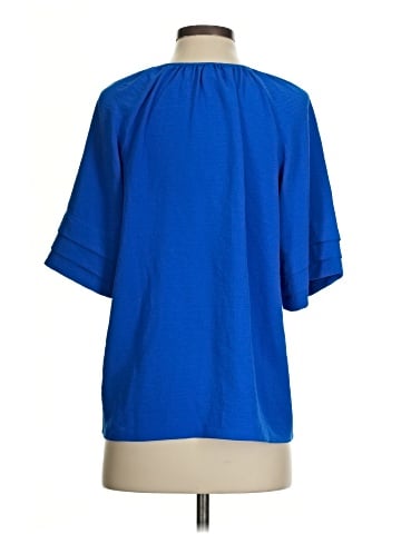 MICHAEL Michael Kors Short Sleeve Blouse (view 2)