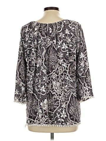 SJS 3/4 Sleeve Blouse (view 2)