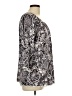 SJS Gray 3/4 Sleeve Blouse Size L - photo 4