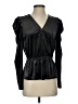 Ann Taylor LOFT Black Long Sleeve Blouse Size S - photo 1