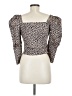 Zara Brown 3/4 Sleeve Top Size M - photo 2