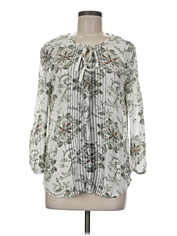 Hinge 3/4 Sleeve Blouse (view 1)