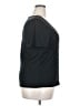 Love Cameron Black Short Sleeve Top Size 2X - photo 4