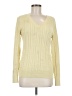 SONOMA life + style 100% Cotton Yellow Pullover Sweater Size M - photo 1