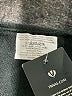 Fraas 100% Polyacryl Black Gray Kimono Size L (estimated) - photo 7