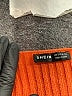 Shein 100% Acrylic Orange Sleeveless Blouse Size 4 - photo 7