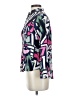 Big Dart Print Purple Long Sleeve Blouse Size UK 8 / US 4 - photo 5