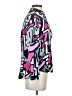 Big Dart Print Purple Long Sleeve Blouse Size UK 8 / US 4 - photo 4