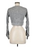 Zella Gray Long Sleeve Top Size M - photo 2