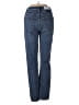 RE/DONE Chevron-herringbone Blue Jeans Size 26 waist - photo 2