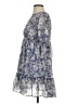 Forever 21 100% Polyester Paisley Blue Casual Dress Size S - photo 5