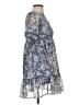 Forever 21 100% Polyester Paisley Blue Casual Dress Size S - photo 4