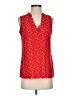 Tommy Hilfiger Red Sleeveless Blouse Size XS - photo 1
