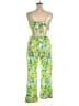 More To Come Tropical Green Jumpsuit Size XL - photo 2