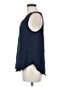 Dylan 100% Cotton Blue Sleeveless Top Size M - photo 5