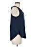 Dylan 100% Cotton Blue Sleeveless Top Size M - photo 4