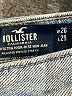 Hollister Hearts Blue Jeans Size 26 waist - photo 7
