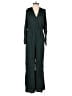 A New Day 100% Rayon Solid Green Jumpsuit Size XS - photo 1