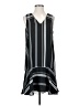 1.State 100% Polyester Stripes Black Casual Dress Size S - photo 1