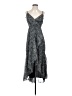 Express 100% Polyester Paisley Gray Cocktail Dress Size S - photo 1