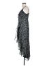 Express 100% Polyester Paisley Gray Cocktail Dress Size S - photo 5