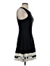 Aqua Solid Black Cocktail Dress Size S - photo 4
