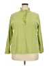 Appleseeds Green Long Sleeve Polo Size 2X - photo 1