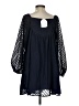 Unbranded 100% Polyester Blue Casual Dress Size S - photo 2