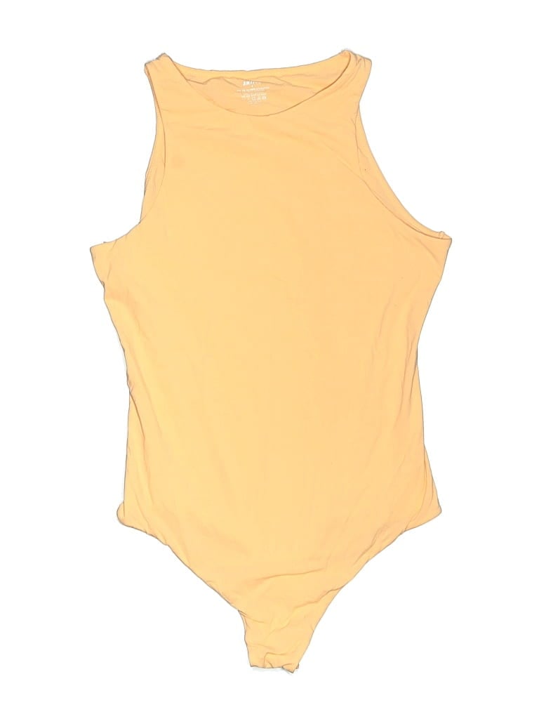 Pre-owned Skims Bodysuit In Yellow