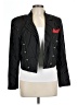 Leslie Fay 100% Viscose Stripes Black Blazer Size 10 - photo 1