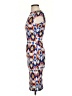 Assorted Brands Print Blue Cocktail Dress Size S - photo 5