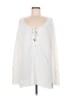 Boston Proper 100% Cotton White Cardigan Size M - photo 1