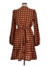 Draper James Print Brown Casual Dress Size XL - photo 2