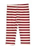 Rare Too Stripes Red Leggings 9-12 MO / 12 MO - photo 2