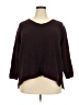 Dex Solid Burgundy Pullover Sweater Size 3X - photo 1