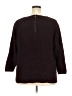 Dex Solid Burgundy Pullover Sweater Size 3X - photo 2