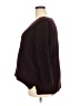 Dex Solid Burgundy Pullover Sweater Size 3X - photo 5
