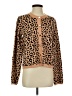Unbranded Animal Print Brown Cardigan Size S - photo 1