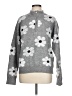 Unbranded Floral Gray Pullover Sweater Size L - photo 1