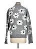 Unbranded Floral Gray Pullover Sweater Size L - photo 2