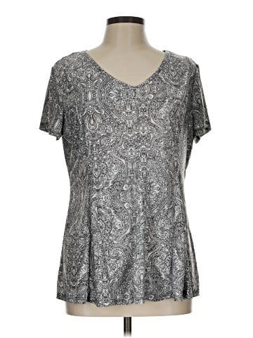 Roz & Ali Short Sleeve Top (view 1)