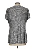 Roz & Ali Silver Short Sleeve Top Size L - photo 2