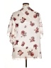 Live 4 Truth 100% Polyester Floral Ivory 3/4 Sleeve Blouse Size 1X - photo 2
