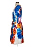 ECI Print Blue Casual Dress Size 4 - photo 5