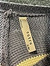Entro 100% Acrylic Gray Poncho Size Sm - Med - photo 7