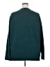 Caslon Solid Teal Pullover Sweater Size 2X - photo 2