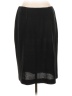 MING WANG Solid Black Formal Skirt Size L - photo 2