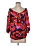 Marciano Red 3/4 Sleeve Silk Top Size S - photo 1