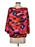 Marciano Red 3/4 Sleeve Silk Top Size S - photo 2